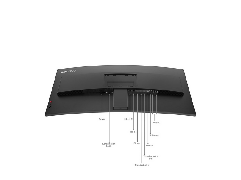 40" Lenovo ThinkVision P40WD-40 - 5120x2160 (5K2K) - 120Hz - IPS - 140W USB-C - KVM switch