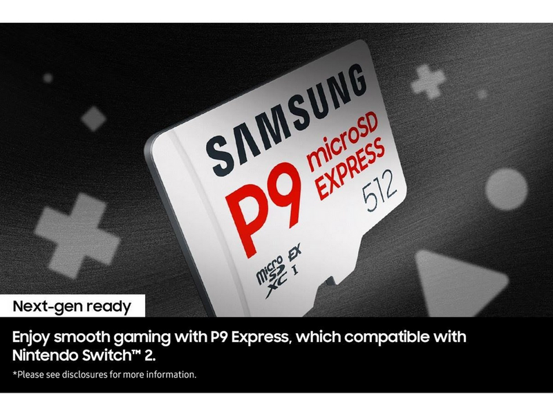 Samsung P9 microSD Express - 800MB/s - 512GB