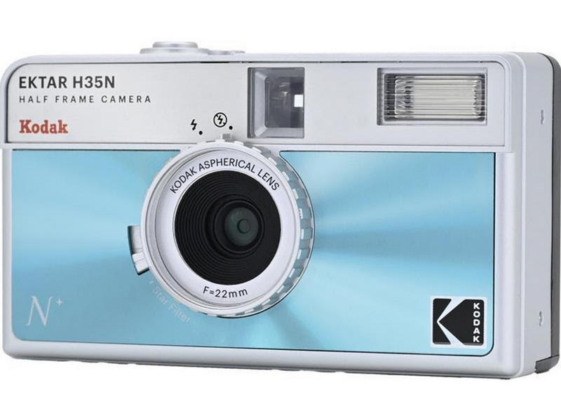 KODAK EKTAR H35N Camera Glazed Blue