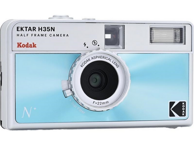 KODAK EKTAR H35N Camera Glazed Blue