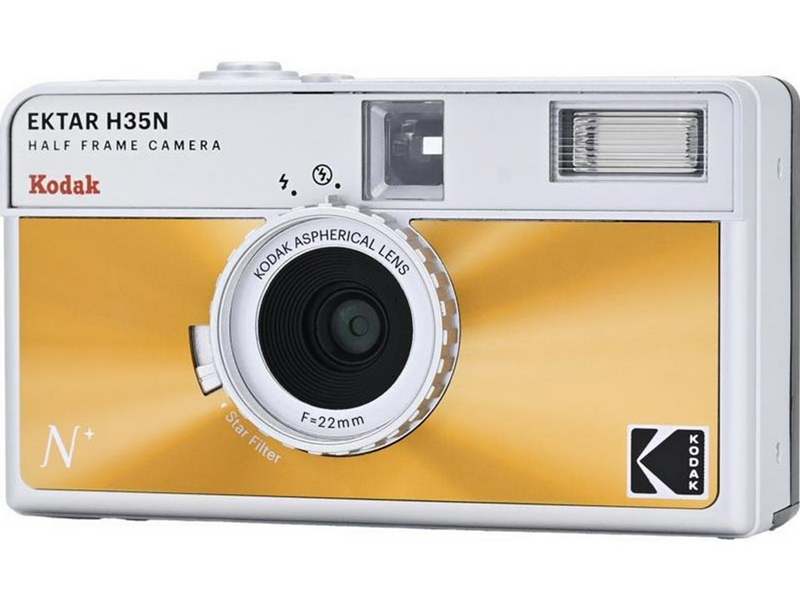 KODAK EKTAR H35N Camera Glazed Orange