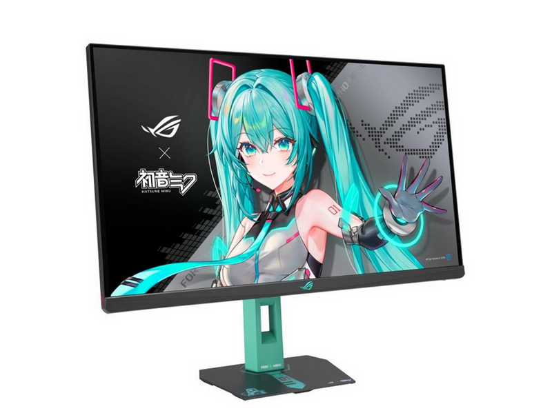 27" ASUS ROG Strix XG27ACMEG-G Hatsune Miku Edition - 2560x1440 (QHD) - 260Hz - IPS - 15W USB-C