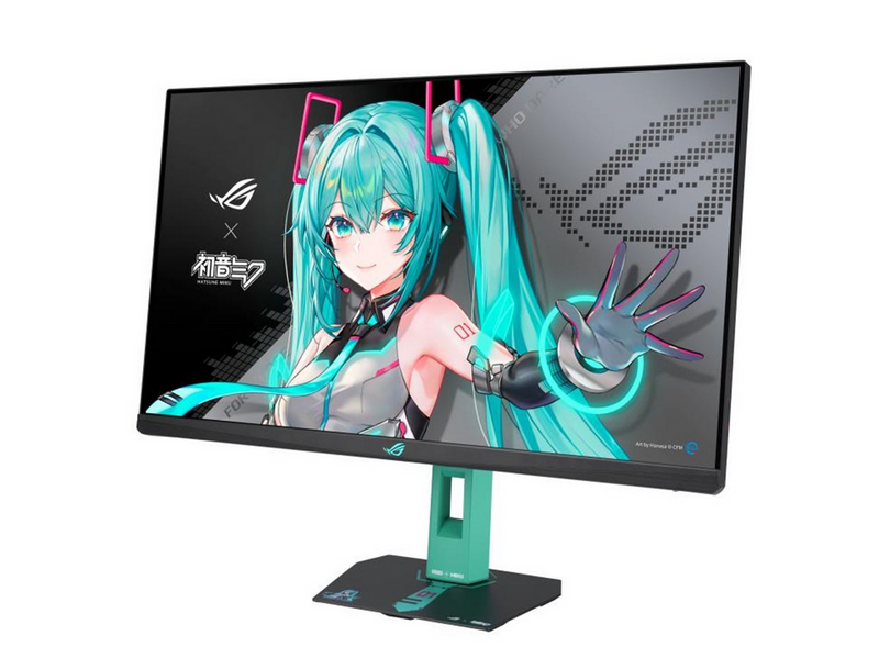 27" ASUS ROG Strix XG27ACMEG-G Hatsune Miku Edition - 2560x1440 (QHD) - 260Hz - IPS - 15W USB-C