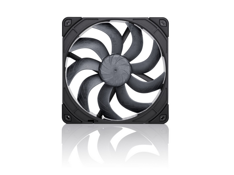 Noctua NF-A14x25 G2 PWM chromax.black - Gehäuselüfter - 140mm - Schwarz