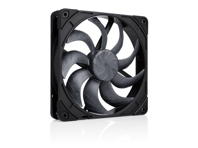 Noctua NF-A14x25 G2 PWM chromax.black - Gehäuselüfter - 140mm - Schwarz