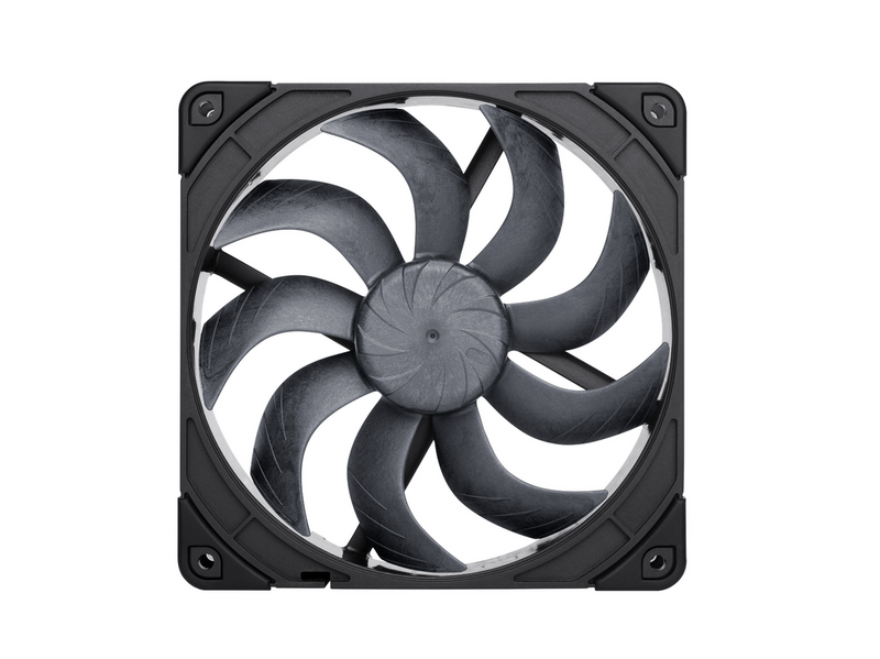 Noctua NF-A14x25 G2 PWM Sx2-PP chromax.black - Gehäuselüfter - 140mm - Schwarz
