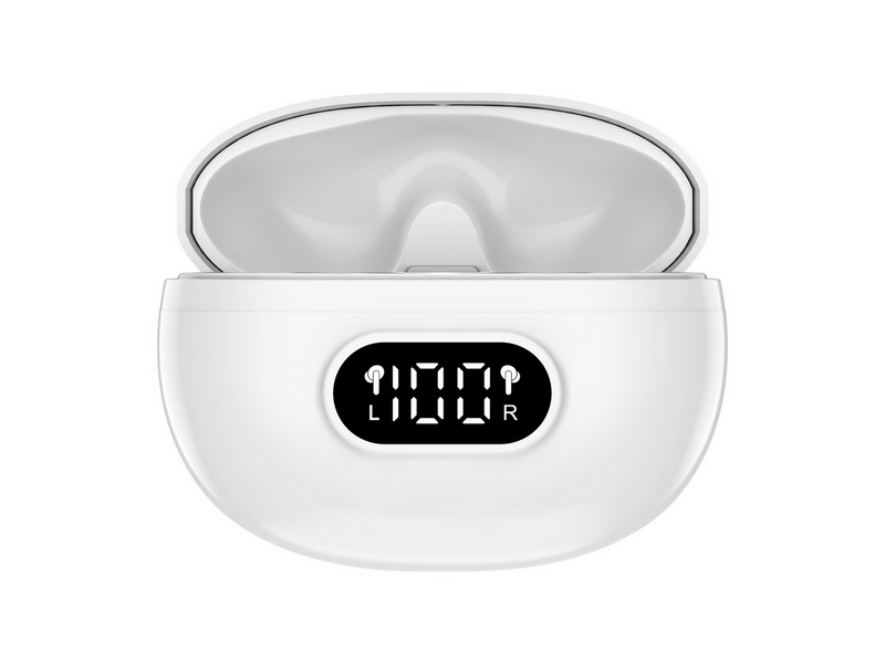 DENVER True wireless earbuds with charging case & handsfree function with ENC (4 mics) - TWE-357