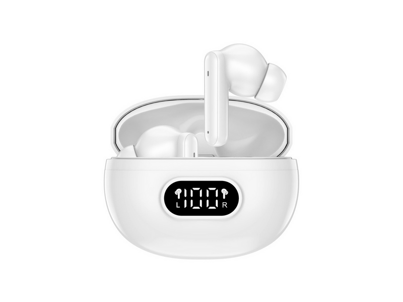 DENVER True wireless earbuds with charging case & handsfree function with ENC (4 mics) - TWE-357