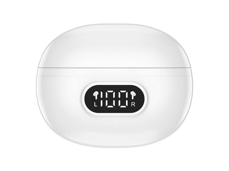 DENVER True wireless earbuds with charging case & handsfree function with ENC (4 mics) - TWE-357