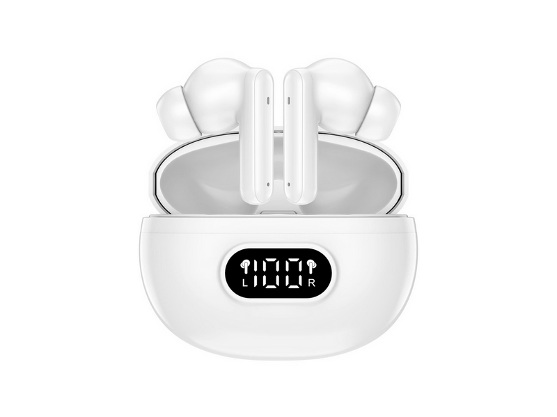 DENVER True wireless earbuds with charging case & handsfree function with ENC (4 mics) - TWE-357