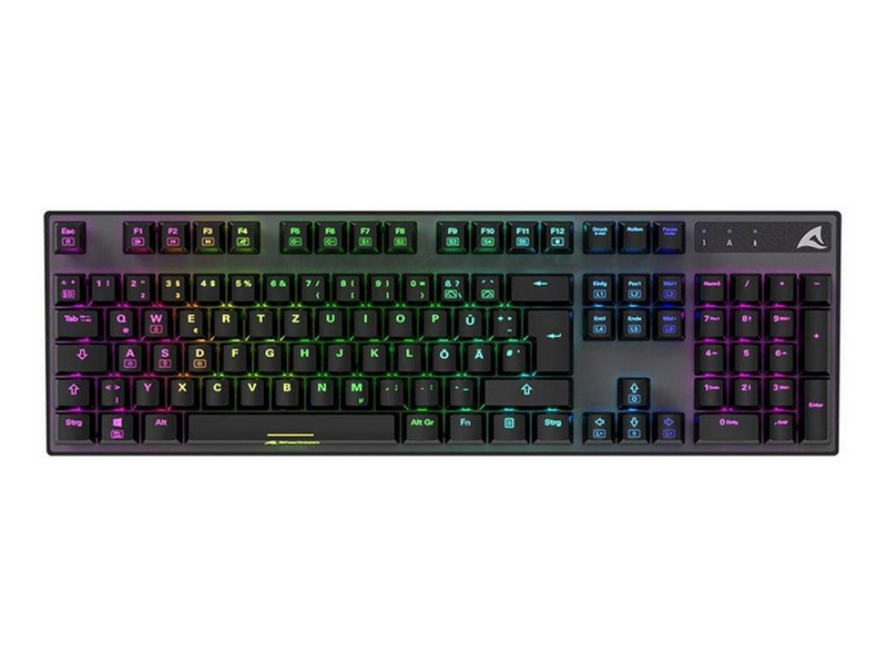 Sharkoon Skiller SGK20 - keyboard - QWERTZ - German Input Device - Tastatur - Deutsch - Schwarz