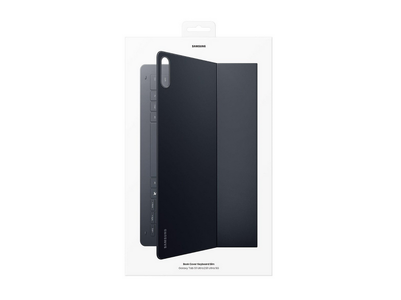 Samsung EF-DX930 - keyboard and folio case (book cover) - Slim - black Input Device - (German QWERTZ) - Tastatur & Folio-Set - Schwarz