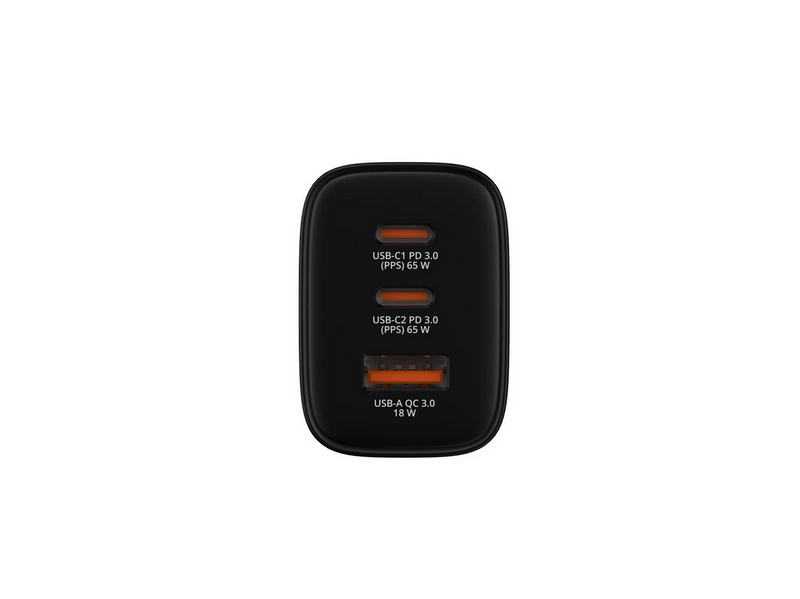 Verbatim Essentials GaN Charger 65W EU plug Black