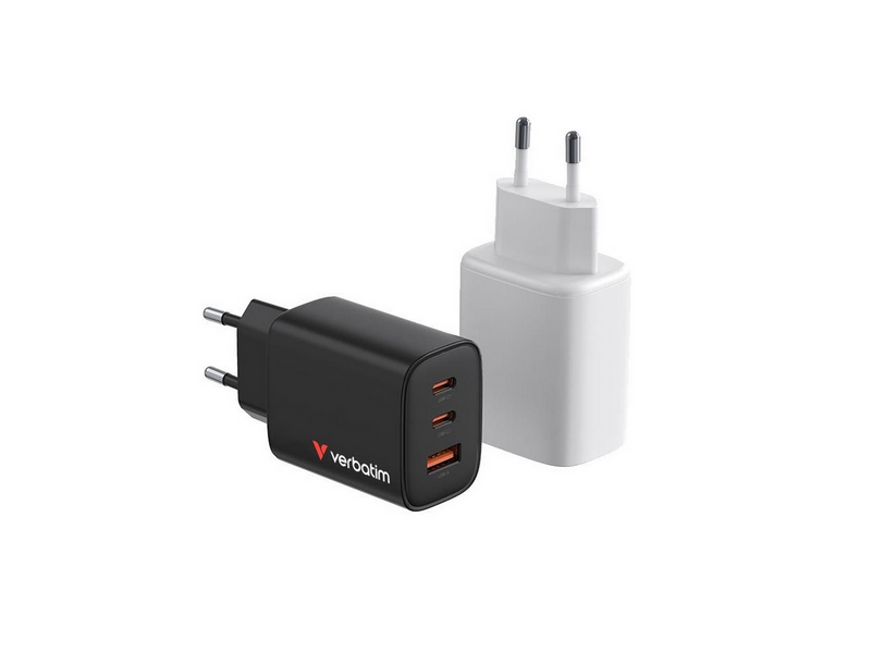 Verbatim Essentials GaN Charger 65W EU plug White
