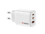Verbatim Essentials GaN Charger 65W EU plug White