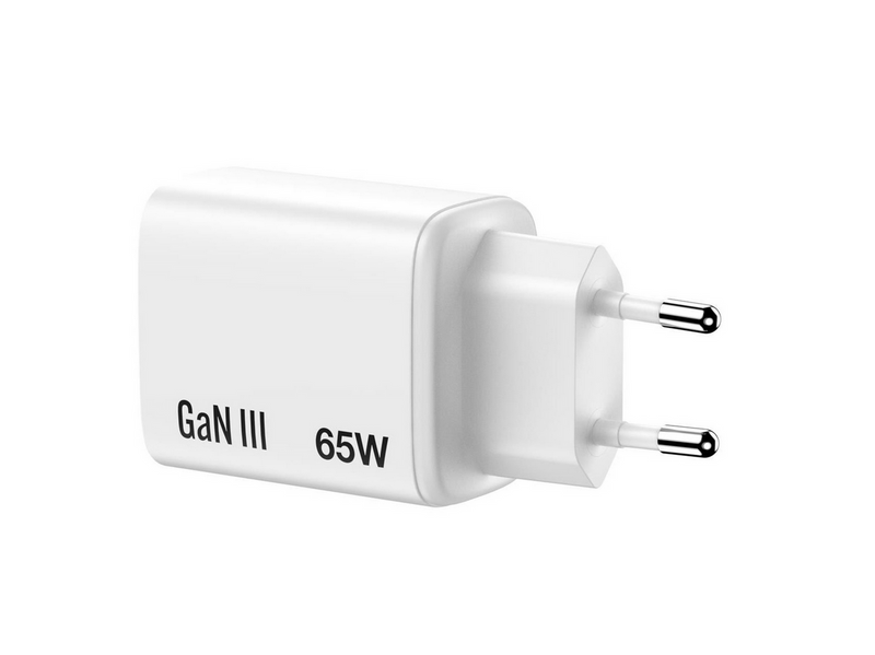 Verbatim Essentials GaN Charger 65W EU plug White