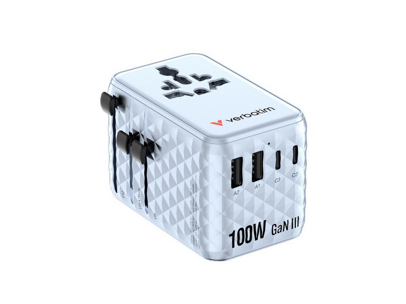 Verbatim - Charge 'n' Travel 100W Universal Travel