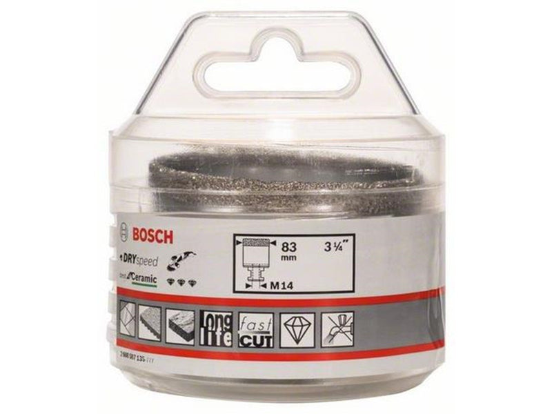 Bosch Dry Speed Diamond Hole Cutter 83 mm