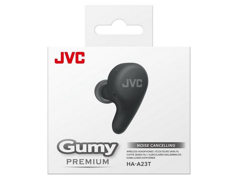 JVC HA-A23T Noise Cancelling Ear Buds - sort