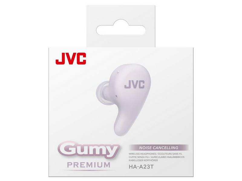 JVC HA-A23T Noise Cancelling Ear Buds - Purple