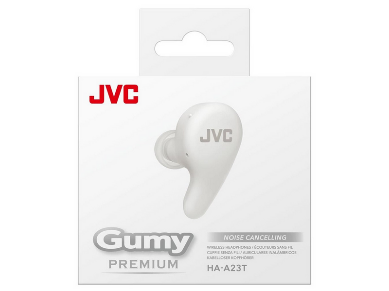 JVC HA-A23T Noise Cancelling Ear Buds - white