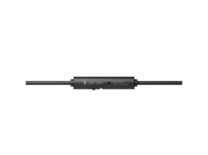 JVC HA-S33UC USB-C Wired Headphone - black