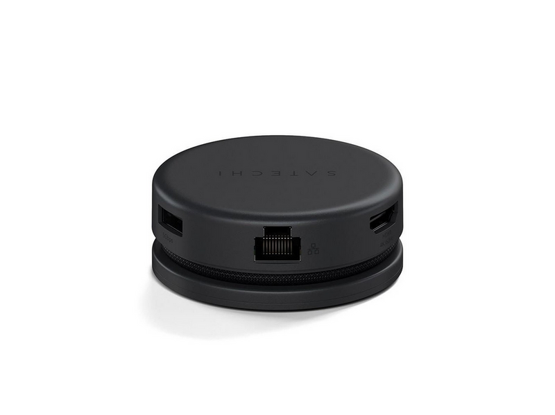 Satechi OntheGo 7-in-1 Multiport Adapter - Space Black
