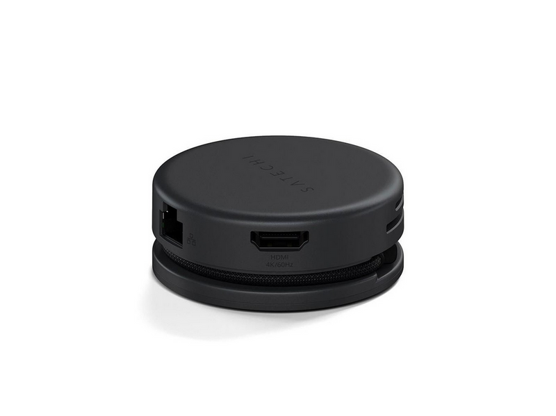 Satechi OntheGo 7-in-1 Multiport Adapter - Space Black