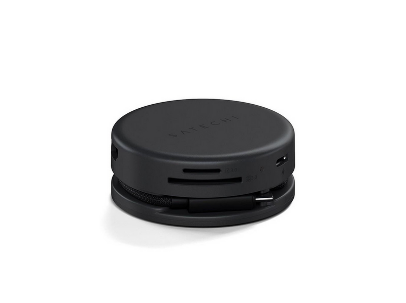 Satechi OntheGo 7-in-1 Multiport Adapter - Space Black