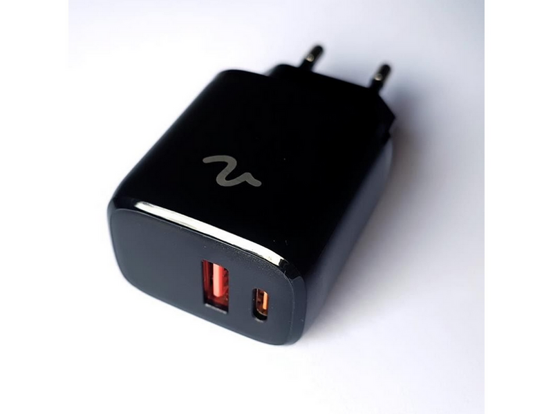 Volla Dual USB Charger (1x USB-A + 1x USB-C)