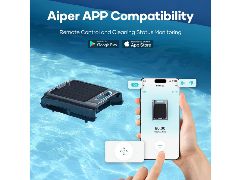 Aiper ECO Surfer S2 Clean Water Surface