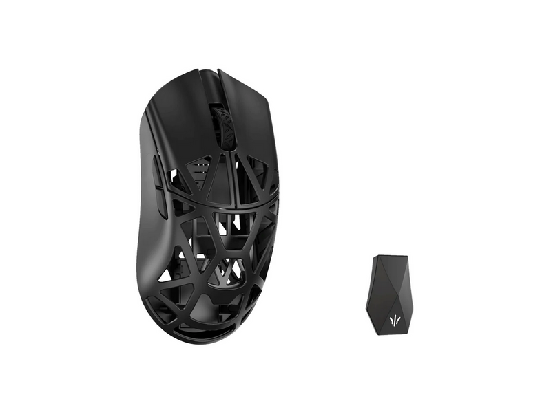 WLMouse Beast X Max (Solid Side + Omron) / Wireless 8K / Magnesium - Gaming Maus (Schwarz)