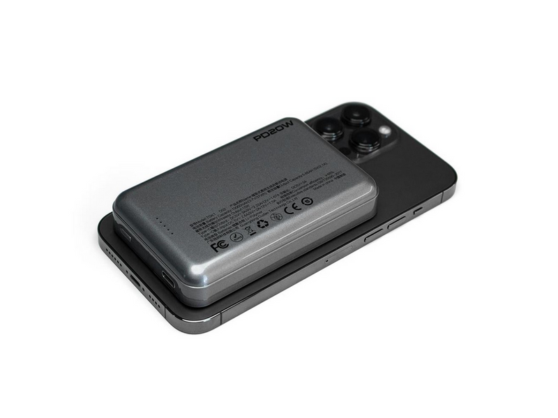 Dudao TGK1 power bank with MagSafe wireless charger 20W 10000mAh black (TGK1-black) - 10000 mAh