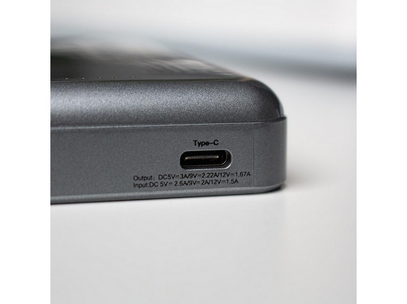 Dudao TGK1 power bank with MagSafe wireless charger 20W 10000mAh black (TGK1-black) - 10000 mAh