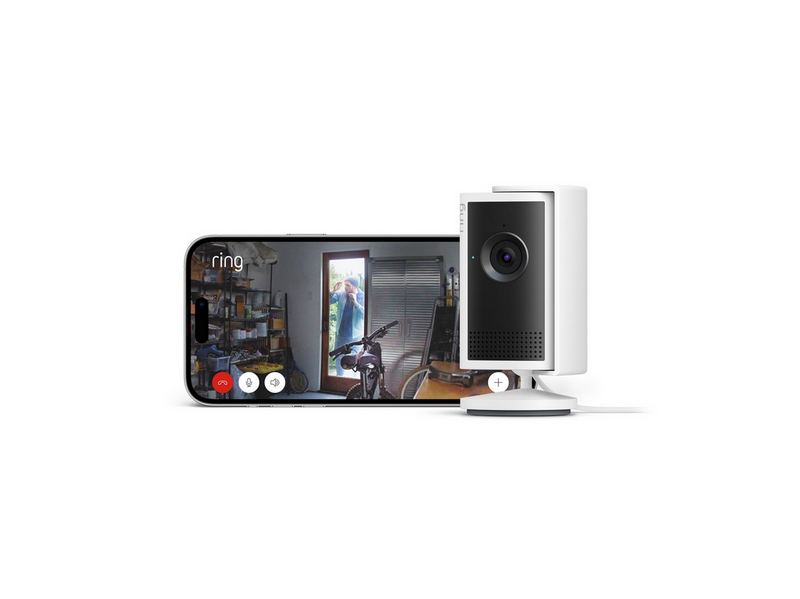 Ring Indoor Camera Plus - Retinal 2K - White