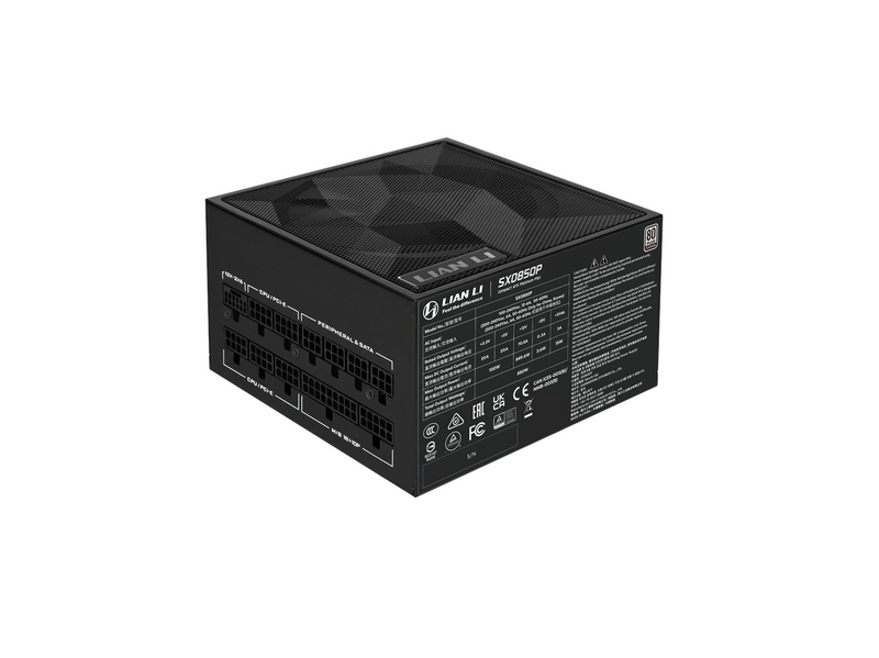 Lian Li SX 850 Netzteile - 850 Watt - 120 mm - ATX 3.1 - 80 Plus Platinium