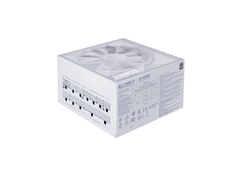 Lian Li SX 1000 Netzteile - 1000 Watt - 120 mm - ATX 3.1 - 80 Plus Platinium