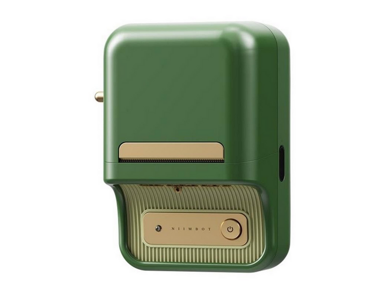 NIIMBOT B21 Pro Portable Label Printer - Dark Green
