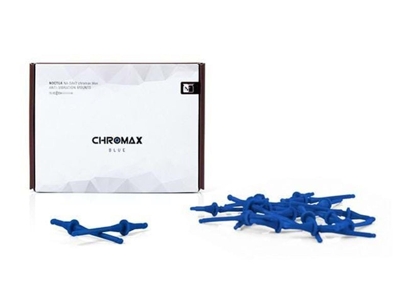 Noctua NA-SAV2 Anti-Vibration Mounts - Blue - Schallabsorbierende Schrauben - Blau