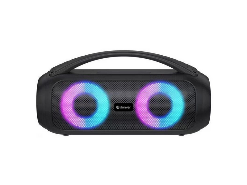 DENVER BTG-618 - Bluetooth Speaker with light effects and rechargeable battery