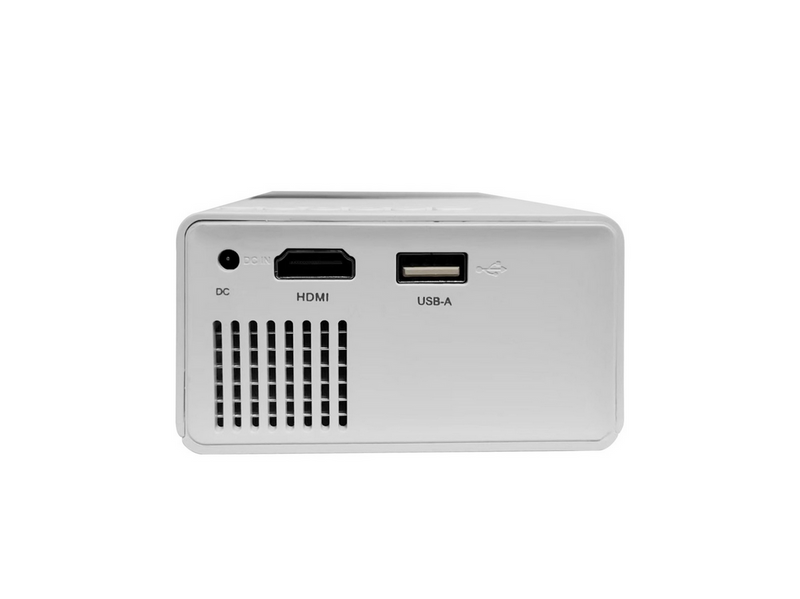DENVER Projektoren PR-1000 - Mini projector with included power adaptor and HDMI cables. - 320 x 240 - 30 lumens