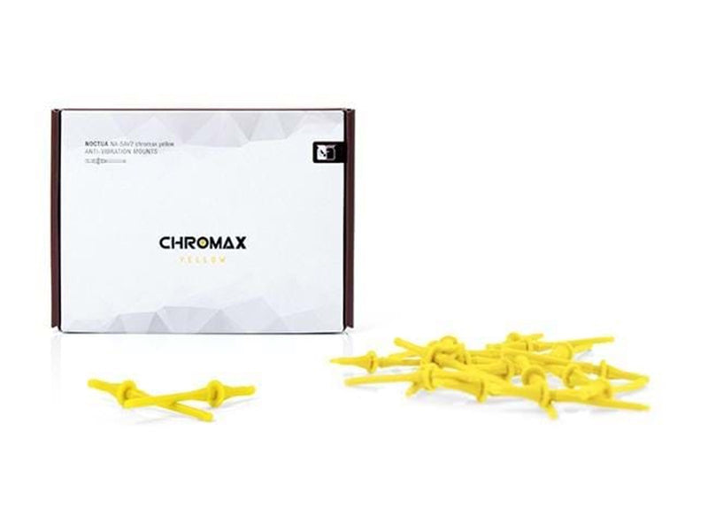 Noctua NA-SAV2 Anti-Vibration Mounts - Yellow - Schallabsorbierende Schrauben - Gelb