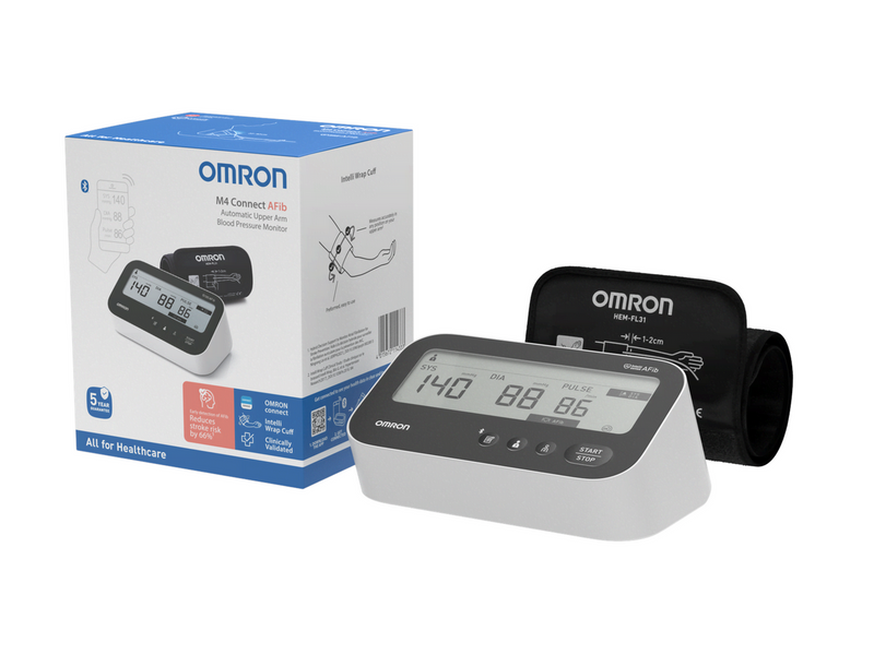 Omron Blutdruckmessgerät M4 Connect AFib