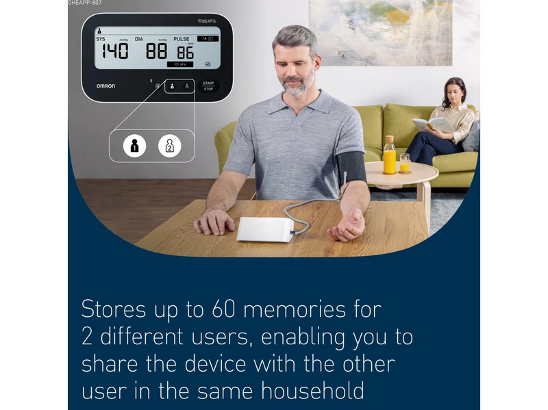 Omron Blutdruckmessgerät M4 Connect AFib