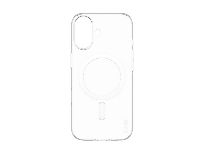 CARE by PanzerGlass SL1M Case Transparent w. MagSafe iPhone 17