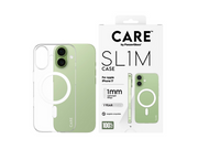 CARE by PanzerGlass SL1M Case Transparent w. MagSafe iPhone 17