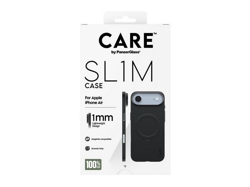 CARE by PanzerGlass SL1M Case Black w. MagSafe iPhone Air