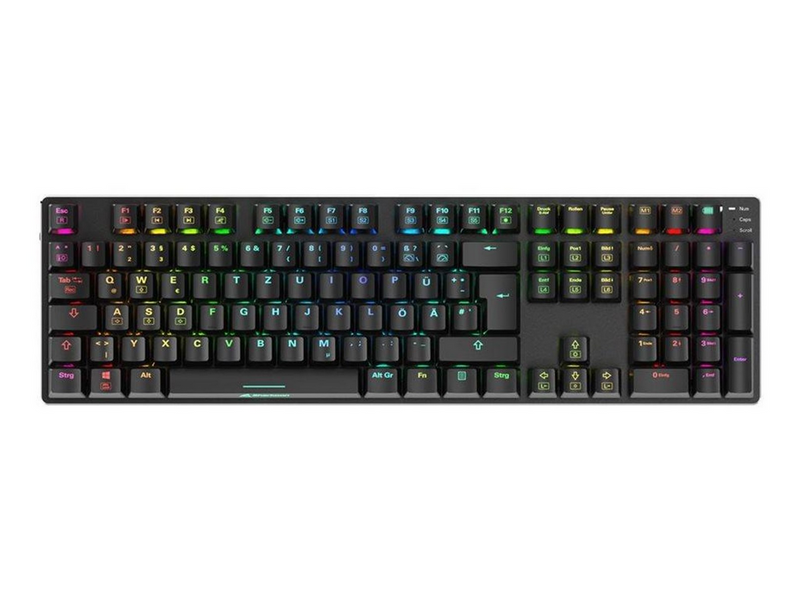 Sharkoon Skiller SGK36W - Gaming Tastatur - Deutsch - Schwarz