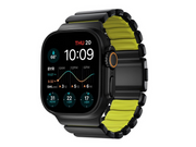 Nomad Stratos Band - 49mm | Black Titanium | Volt FKM