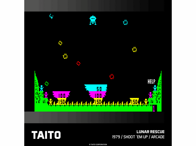 Taito Arcade 3 - Evercade - Retro - PEGI 7